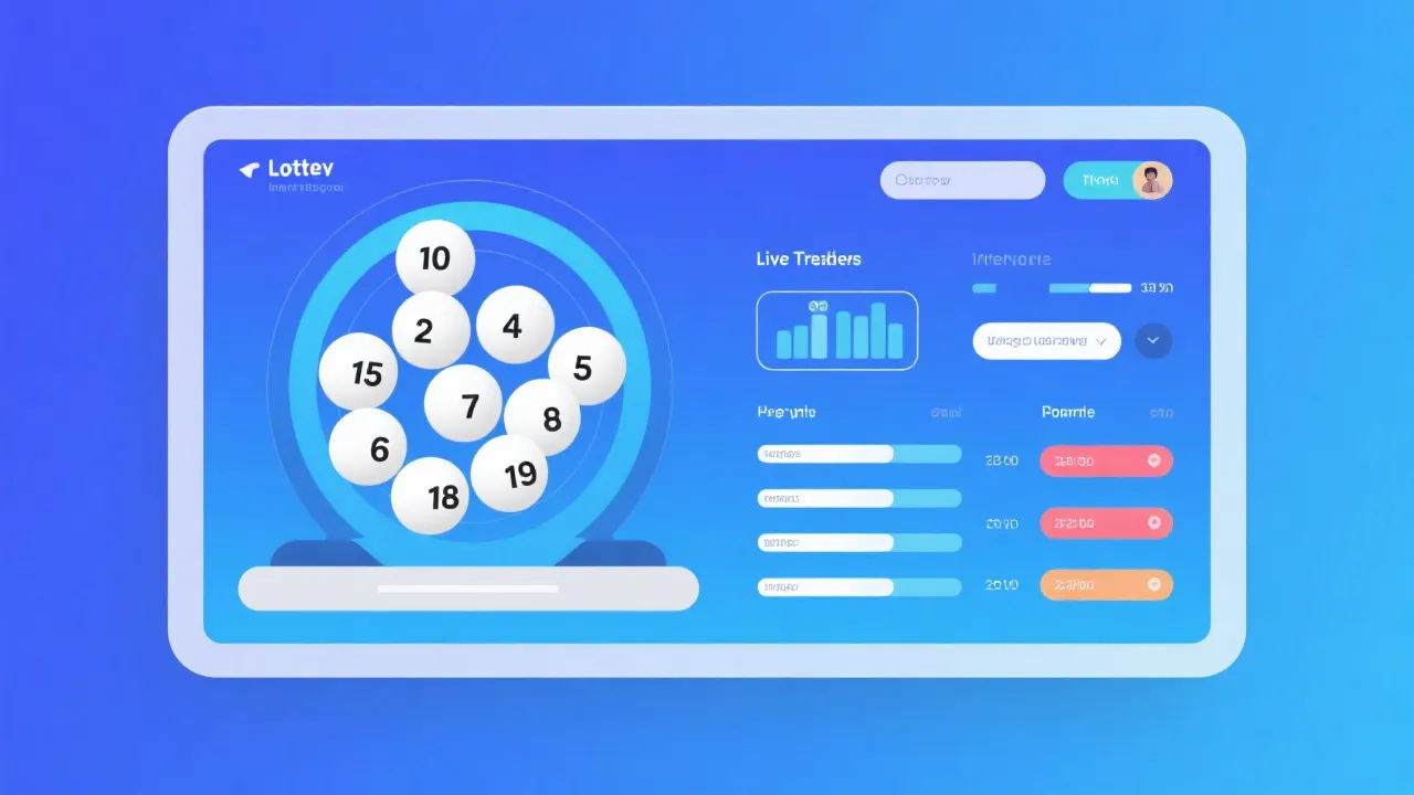 开奖直播与结果中心示意图