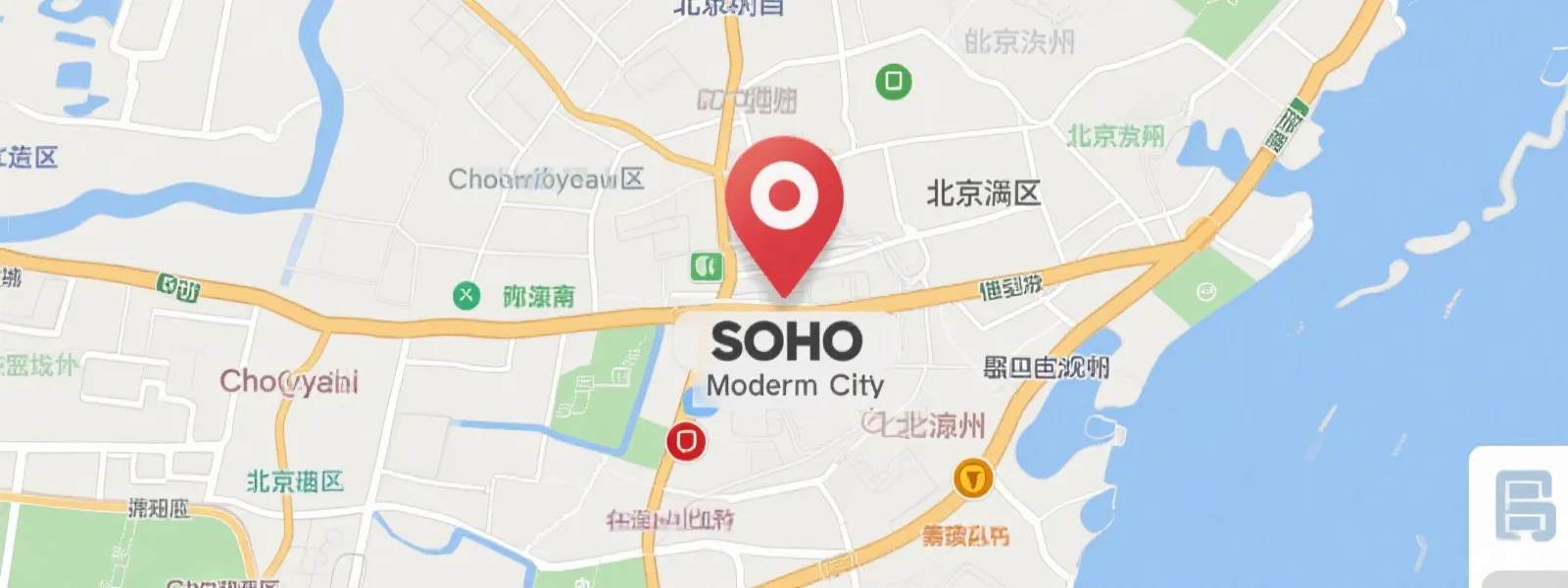公司地理位置地图